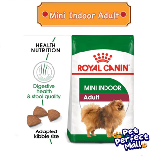 Royal Canin Mini Indoor Adult 7.5kg โรยัลคานิน สุนัขโต พันธุ์เล็กเลี้ยงในบ้าน 7.5 กิโลกรัม