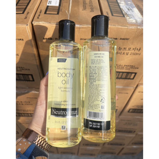 ออยล์ Neutrogena Body Oil Light Sesame Formula 250 ml.