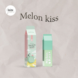 แพ็คเกจใหม่ Melon kiss lip mask ลิปมาส์กปาก กลิ่นเมล่อน