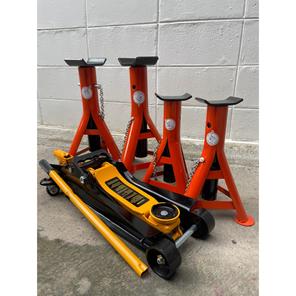 เฉพาะแม่แรง 2.5T Osuka หรือแม่แรงพร้อมขาตั้ง รุ่นเหล็กหนา สีอบ Osuka , HARSH