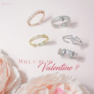 Will you be my Valentine? 💍💗 คอลเลคชั่นแหวนสุดโรแมนติกต้อนรับเทศกาลแห่งความรัก - Mottashop