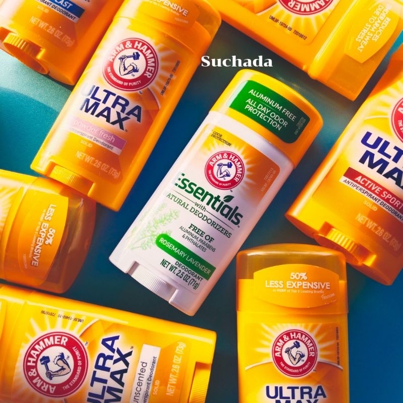 พร้อมส่ง/แท้100%/Made in USA/ขนาด 28g,71g,73g. Arm&Hammer Ultra Max Roll on โรลออนสติ๊ก ระงับกลิ่นกาย