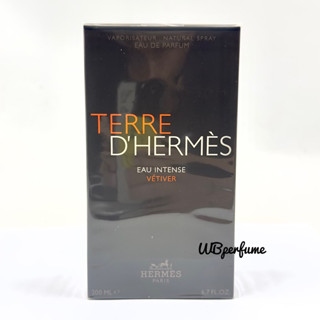 น้ำหอมแท้100% Hermes Terre DHermes Eau Intense vetiver EDP