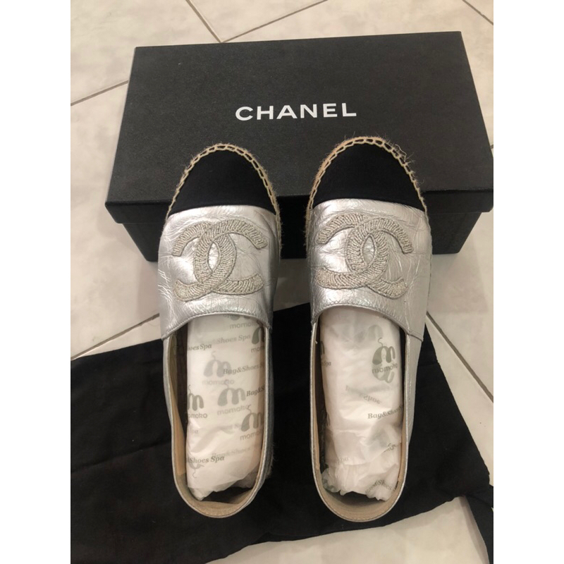 CHANELรองเท้าของแท้พร้อมส่ง