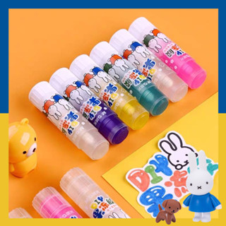 กาวแท่ง ชนิดแห้งไว Glue Stick ลายมิฟฟี่  miffy jelly