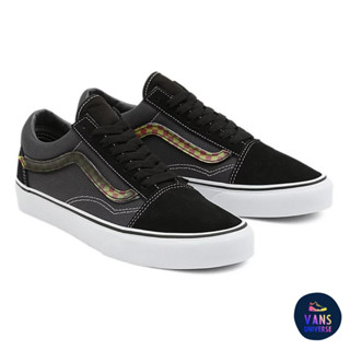 [ของแท้ ส่งฟรี จากไทย] VANS OLD SKOOL - (LENTICULAR SIDESTRIPE) BLACK/ASPHALT