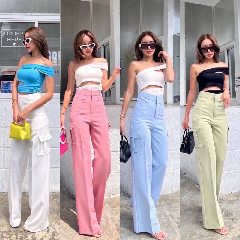 กางเกงขายาวChuberry2pockets-PHOMTHONG