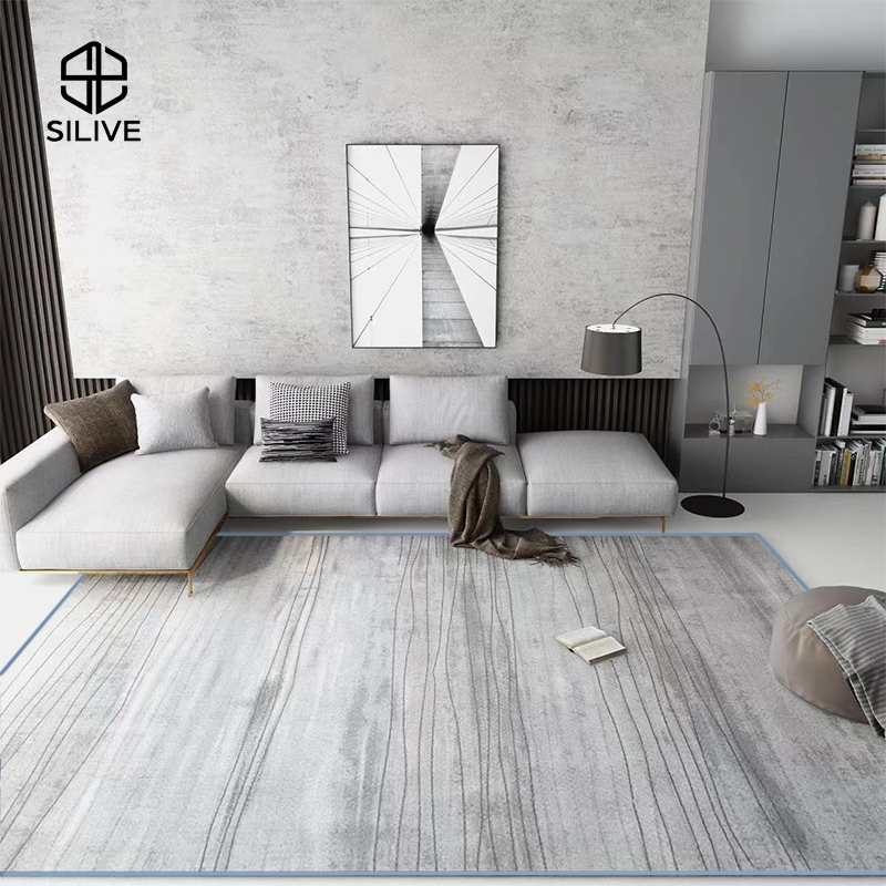 Silive Shop พร้อมส่ง🔥 พรม ขนาด 200x400 พรมปูพื้น กันลื่น พรมปูห้องนอน สีสวย #GT-C