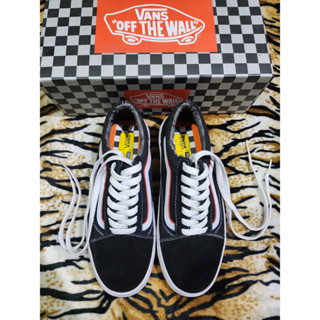 VANS Old Skool (PRO) - Black/White รองเท้า VANS การันตีของแท้ 100% แวน ของใหม่เก่าเก็บ