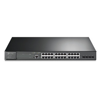 TP-LINK TL-SG3428MP JetStream 28-Port Gigabit L2 Managed Switch with 24-Port PoE+