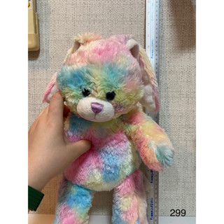 ตุ๊กตากระต่ายรุ้ง Build a bear ของแท้ สภาพ94%