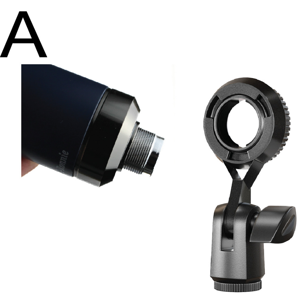 Ring Mount Shock Mount ขาตั้งไมค์โครโฟน ขาตั้งไมคตั้งโต๊ะ ขาตั้งไมค์ไลฟ์สด Desktop Microphone Stand