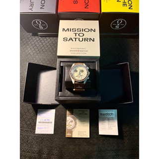 นาฬิกา Omega x Swatch Mission to Saturn พร้อมส่ง ของแท้ ช้อปไทย ผ่อน0% แถมฟรีฟิลม์กันรอยหน้าปัดยี่ห้อโฟกัส