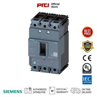 Siemens เบรกเกอร์ MCCB 3VM 3P 400A (280A..400A)-630A(440..630) (55kA) 415V TM220, FTFM