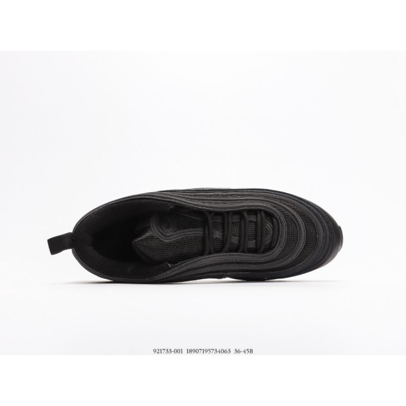 ของแท้ 100% Nike Air Max 97 Triple White Black Silver