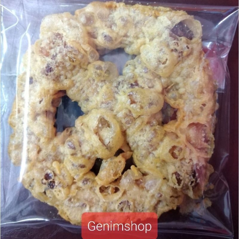 ขนมกงทอดโบราณ​ ขนาด11เซนติเมตร (ขายเป็นชิ้นชิ้นละ​17บาท) ขนมใช้พิธีขันหมาก ทานเล่น (ทานเจได้)