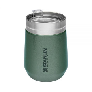 Stanley แก้วเก็บความเย็น รุ่น GO WINE TUMBLER HAMERTONE GREEN | 10 OZ