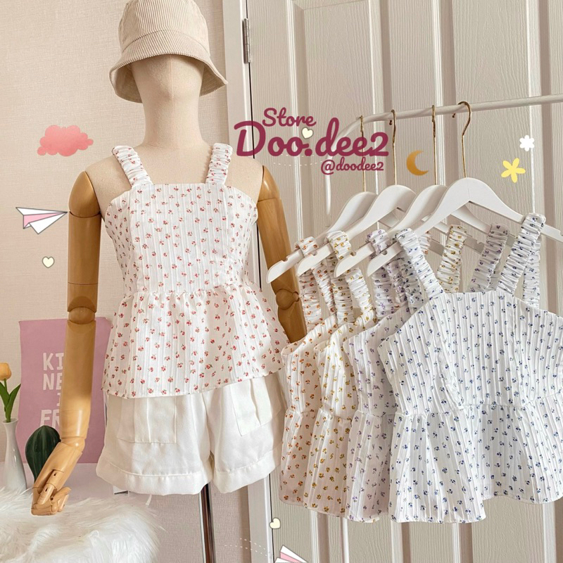 DOODEE2 เสื้อกล้าม ระบายชาย เว้าหลัง