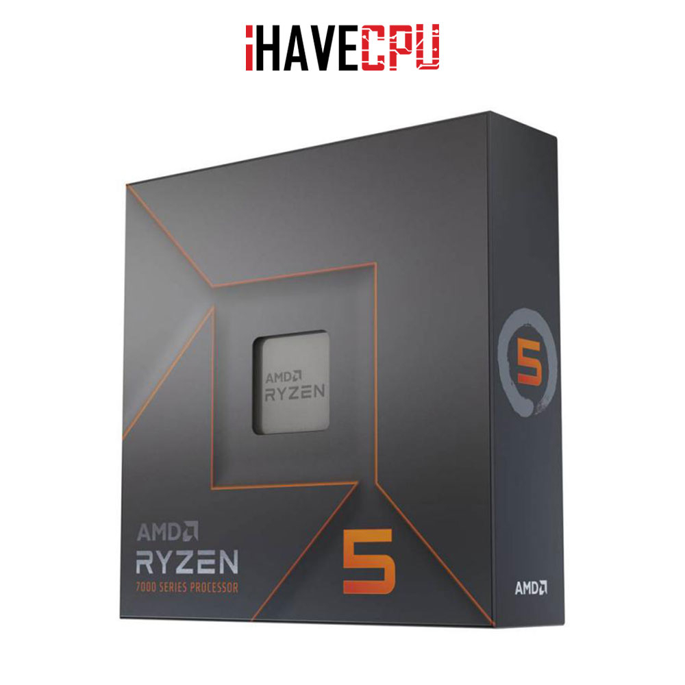 iHAVECPU CPU (ซีพียู) AMD AM5 RYZEN 5 7600X 4.7 GHz 6C 12T