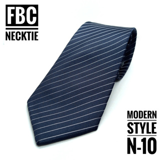 N-10 เนคไทแบบซิป ไม่ต้องผูก Men Zipper Tie Lazy Ties Fashion (FBC BRAND)ทันสมัย เรียบหรู มีสไตล์