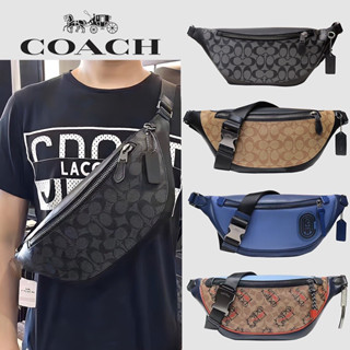 🔥 COACH BELT BAG IN SIGNATURE CANVAS (ไซส์ใหญ่ 13”) 🔥