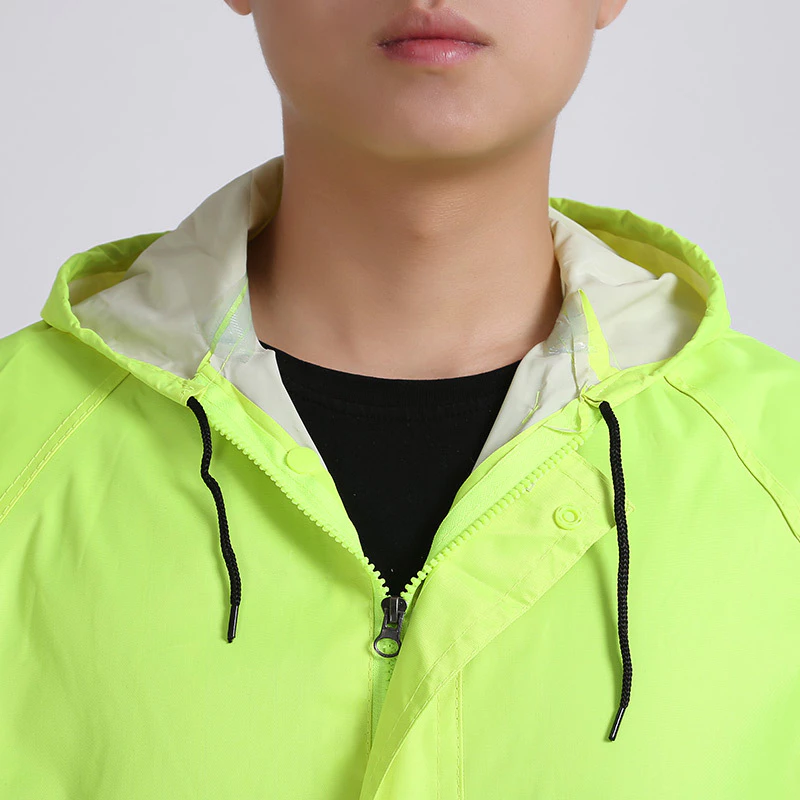 ชุดกันฝน มีแถบสะท้อนแสง หมวกติดเสื้อ ไซส์ L-3XL thumbnail 5