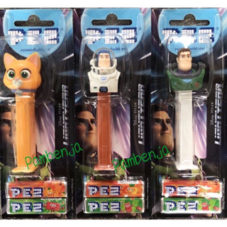 PEZ (เพซ) ลูกอมรสผลไม้ (มะนาว และส้ม) พร้อมแท่งการ์ตูนลาย LIGHT YEAR 2022 บัส ไลท์เยียร์ 🍭