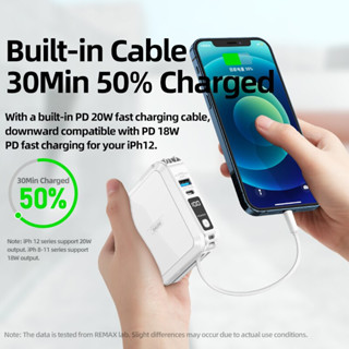 PD 22.5W แบตสำรองไร้สาย Powerbank พาวเวอร์แบงค์ Wireless Charger Type C Output