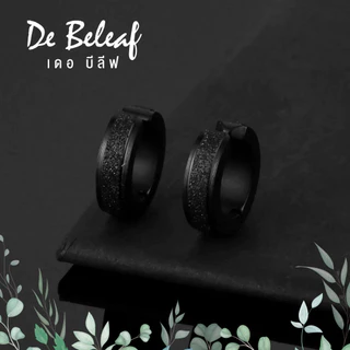De Beleaf จิวหูห่วงแบบหนีบ สแตนเลสแท้ 316L ไม่แพ้ ไม่เป็นสนิม ต่างหูผู้ชาย แฟชั่นเกาหลี ส่งจากไทย
