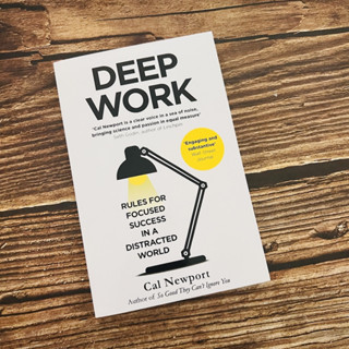 English Book Deep Work Cal Newport Leadership Motivation Business Paperback