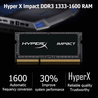 [ท้องถิ่นไทย]Hyperx Ram DDR3L DDR3 Notebook หน่วยความจำแล็ปท็อป 4GB 8GB 1333MHZ 1600MHZ 1.35V 1.5V PC3L SODIMM