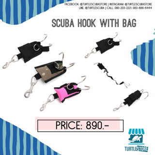 scuba hook with bag พร้อมส่งจากไทย