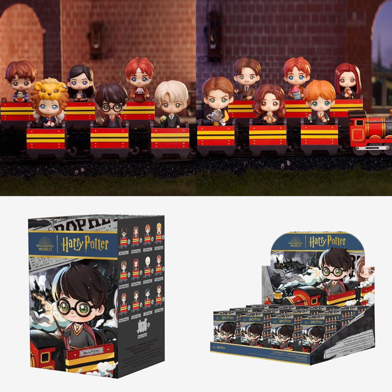 [กล่องสุ่ม-เลือกได้-แบบแยก] Pop Mart Harry Potter Heading to Hogwarts Series the wizarding world popmart