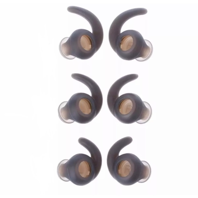 จุกยาง แปลงจาก earbud เป็น inear มีที่เกี่ยวกันหลุด (1 ชุด = 6 ชิ้น)