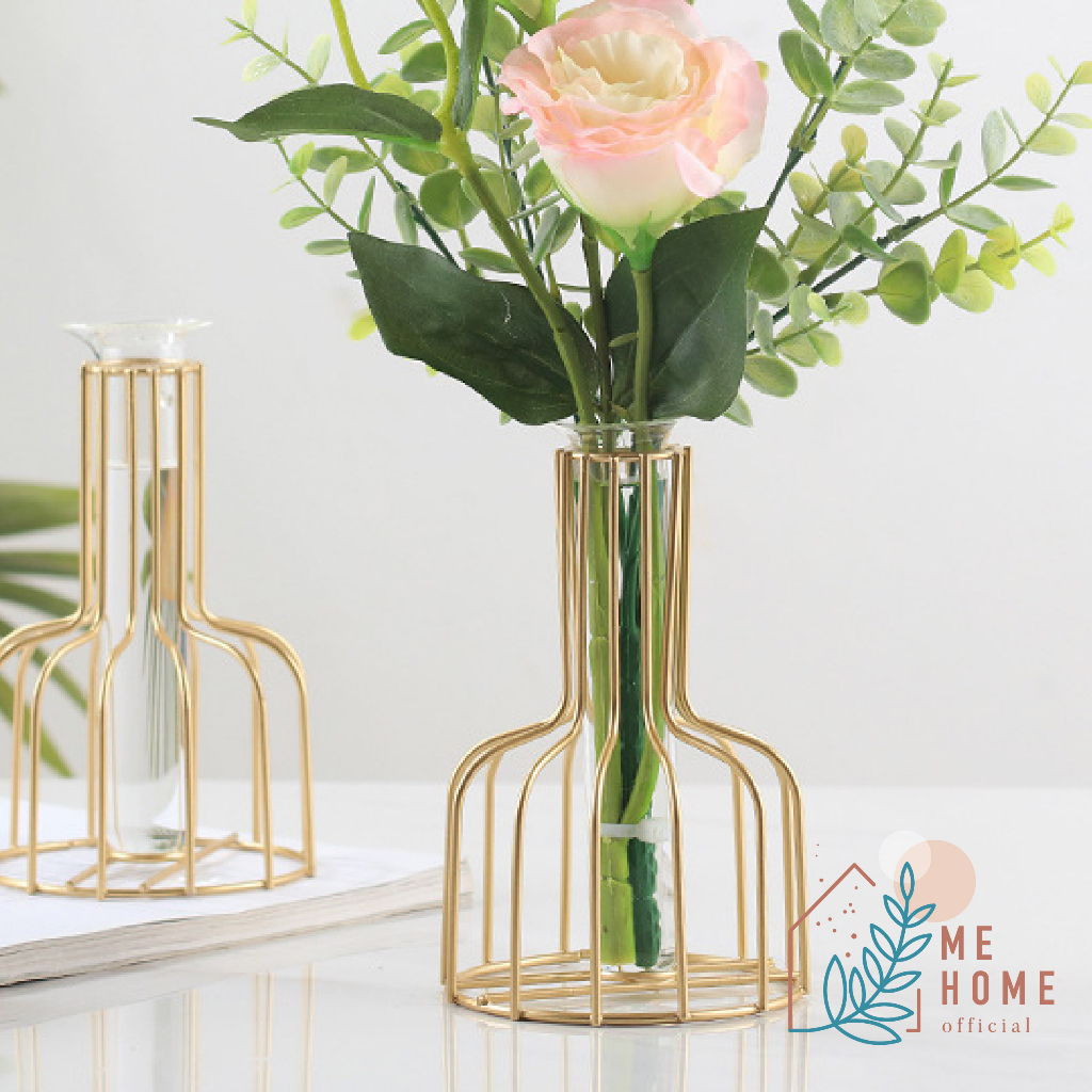 นอร์ดิกแจกัน แจกันเหล็ก แจกันพลาสติกจําลอง สไตล์นอร์ดิก เรียบง่าย สร้างสรรค์ สําหรับตกแต่งโต๊ะ มินิมอล - รูปที่ 4