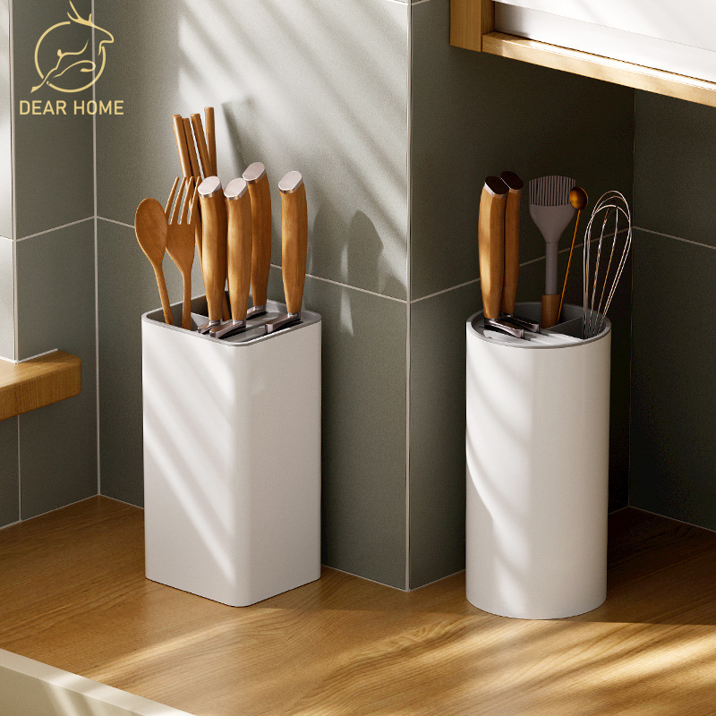 Dear Home ที่เก็บมีด ที่เก็บช้อน อุปกรณ์ ชุดวางช้อนวางมีด  จัดเก็บอุปกรณ์ต่างๆ ตะเกียบ ที่ใส่มีด