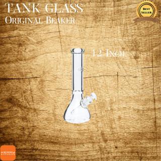 TANK Glass Bong Original Beaker 12 Inch 9 mm