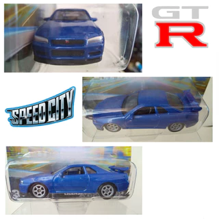 โมเดลรถเหล็ก Nissan GT-R R34 ลิขสิทธิ์แท้ งาน SPEED CITY จำหน่ายเฉพาะร้าน Toys RUS สเกล1/60 โมเดลรถ รถเหล็ก