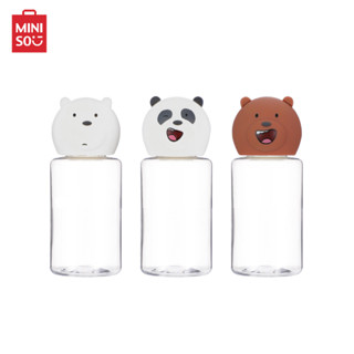 Miniso ขวดแบ่งครีม ขวดแบ่งพกพา 3 ชิ้น We Bare Bears Collection 5.0