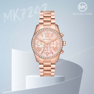 นาฬิกา MICHAEL KORS นาฬิกาข้อมือผู้หญิง แบรนด์เนมของแท้ รุ่นMK7242 นาฬิกาข้อมือ MICHAEL KORS นาฬิกากันน้ำ