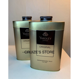 แป้งทาตัวสำหรับผู้ชายกลิ่น Original ขนาด 250 กรัม Yardley Talc for Men, Original, 250G.