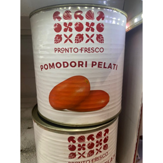 Pomodori Pelati ( Prontofresco Brand ) 2500 G. มะเขือเทศ ปอกเปลือก ในน้ำมะเขือเทศ ( ตรา พรอนโตเฟรสโค ) โพโมโดริ พีลาทิ