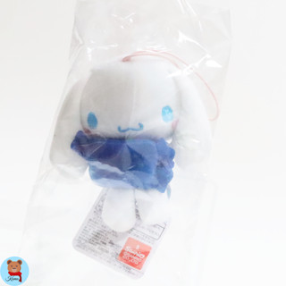 แบบที่56 Tiny Cinnamoroll mini plush Doll holding blue pillow Sanrio🇯🇵 ตุ๊กตาชินนาม่อนโรล ถือหมอนสีฟ้า