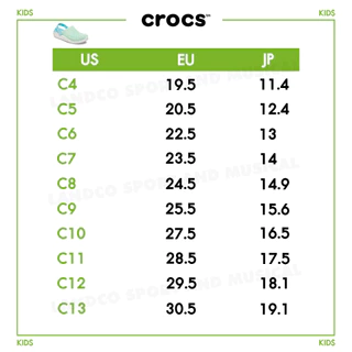 Crocs Collection รองเท้าแตะ สำหรับเด็ก ผู้ใหญ่เท้าเล็ก CSS Clog 206990-100 / 206991-100 / 206990-2Y2 / 206991-2Y2 (1390)