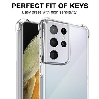 OPPO Reno 2F 4 5 6 7 8 Pro 5Z 6Z 7Z 8Z Transparent Anti-Shockproof Case Back Cover Silicone Phone Case Back Cover