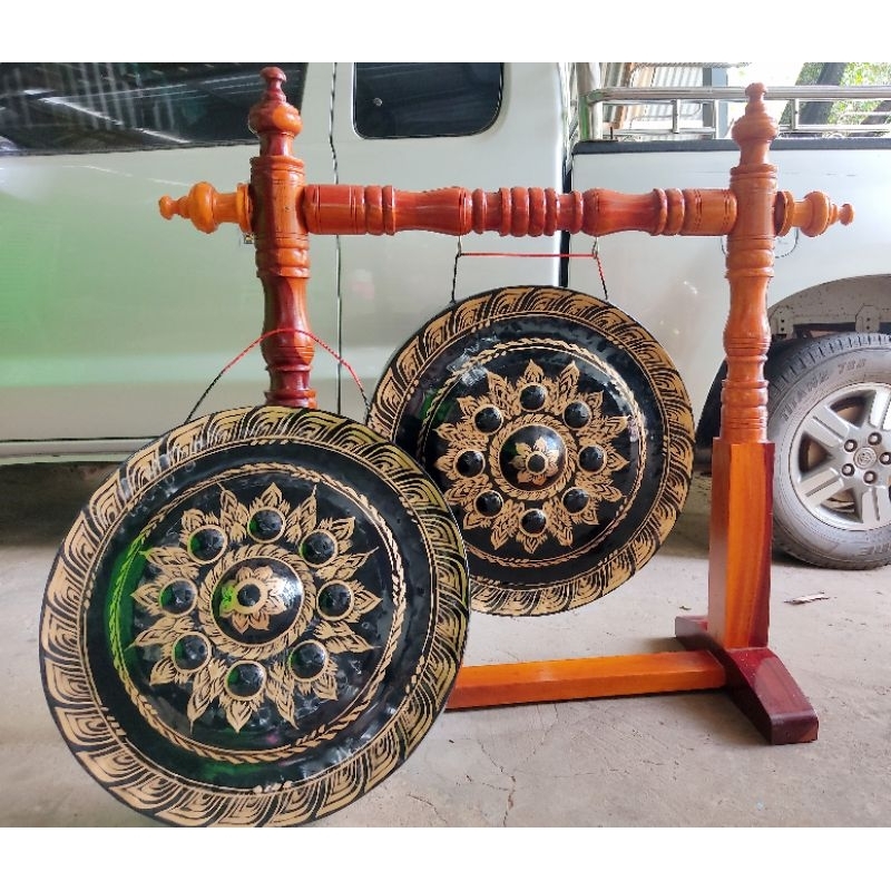 ฆ้อง ขนาด 60 ซม. เสียงดี เสริมชื่อเสียง บารมี โชคลาภ***สินค้าขายดี*** - รูปที่ 2