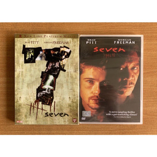 DVD : Seven (1995) เซเว่น 7 เจ็ดข้อต้องฆ่า [มือ 1] David Fincher / Brad Pitt / Morgan Freeman ดีวีดี หนัง แผ่นแท้