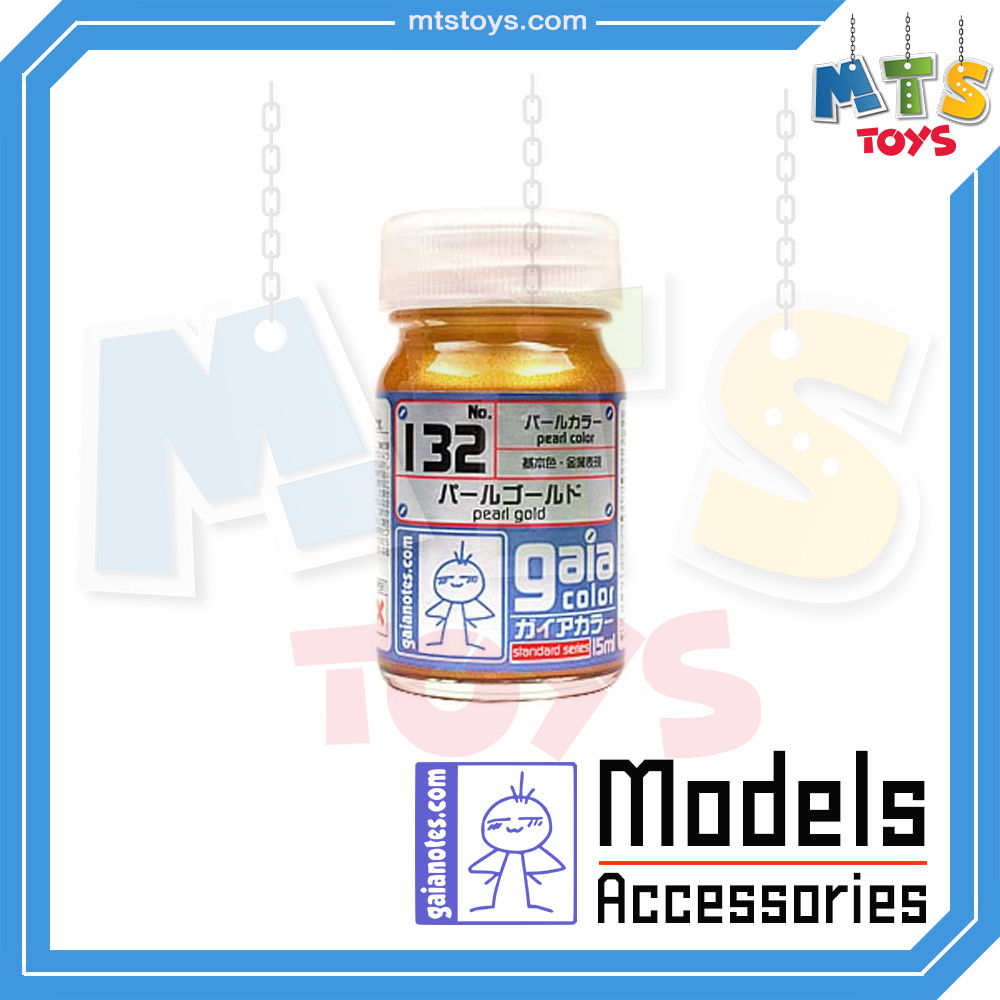 **MTS Toys**Gaianotes : Gaia Color Pearl No. 132 Pearl Gold 15 ml