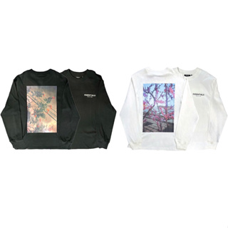 ESSENTIALS PHOTO BACK L/S TEE