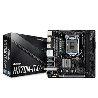 (1151V2) ASROCK H370M-ITX/AC(By Shopee  SuperTphone1234)